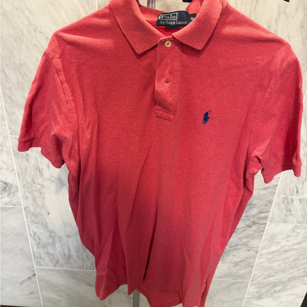 Ralph Lauren Men's Polo Shirt in Red